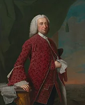 William Shirley 1750 By Thomas Hudson