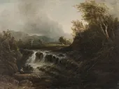 Paysage Norvegien By Jacob van Ruisdael