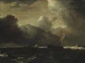 Storm Clouds over the Sea By Jacob van Ruisdael