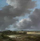 View of Alkmaar 1675 By Jacob van Ruisdael