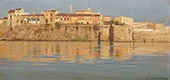 Houses on the Sea in Palermo By Francesco Lojacono