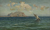 View of Palermo By Francesco Lojacono