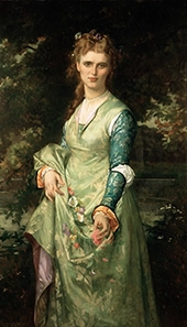 Christina Nilsson as Ophelia By Alexandre Cabanel