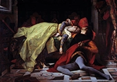 Death of Francesca da Rimini and Paolo Malatesta By Alexandre Cabanel