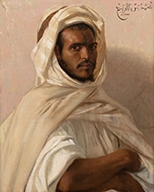 Portrait of a North African 1870 By Alexandre Cabanel