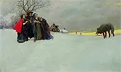 A Wolf han't been Seen in Salem for Thrity Years By Howard Pyle