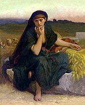 Ruth Returning from the Fields 1868 By Alexandre Cabanel