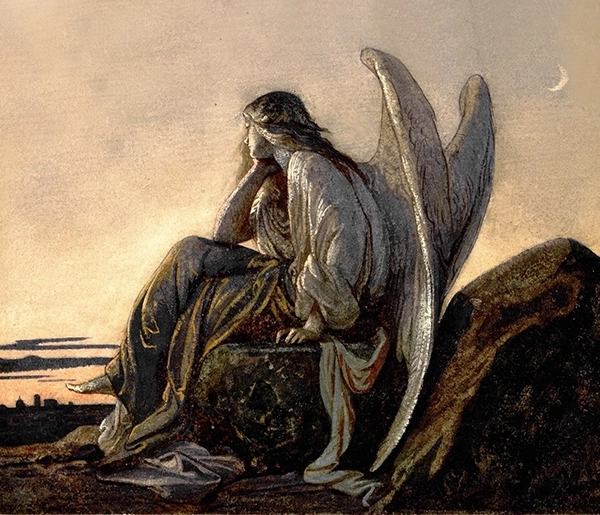 The Evening Angel 1848 By Alexandre Cabanel