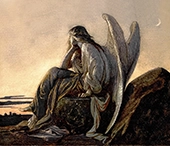 The Evening Angel 1848 By Alexandre Cabanel