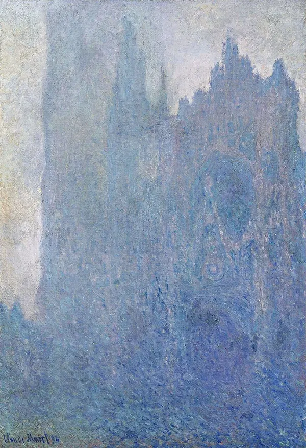 Rouen Cathedral in the Fog 1894 By Claude Monet
