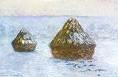 Grainstacks Winter 1891 By Claude Monet