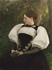 A Woman from Bern Switzerland 1887 By Pascal Dagnan Bouveret