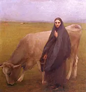 In the Meadow 1892 By Pascal Dagnan Bouveret