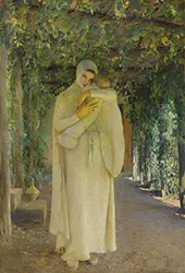 Madone of the Grtapevine 1888 By Pascal Dagnan Bouveret