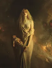 Marguerite au Sabbat 1911 By Pascal Dagnan Bouveret