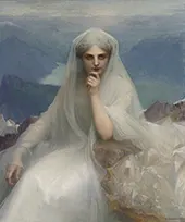 On the Summit 1903 By Pascal Dagnan Bouveret