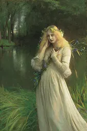 Ophelia 1900 By Pascal Dagnan Bouveret