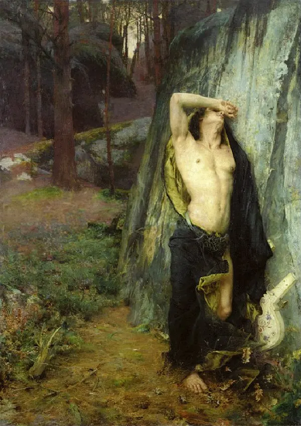 Orpheus Sorrow 1876 By Pascal Dagnan Bouveret
