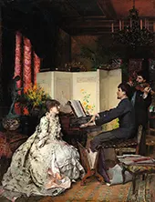 The Duet 1883 By Pascal Dagnan Bouveret