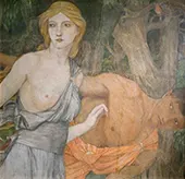 Atalanta and Milanion 1922 By John Dickson Batten