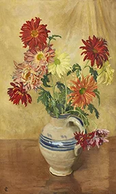 Chrysanthemums By Isabel Codrington
