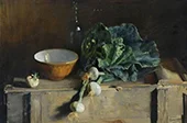 Still Life Vegetables 1923 By Isabel Codrington