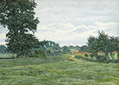 A Village in the Fens By William Fraser Garden