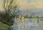 Hemingford Grey Mill By William Fraser Garden