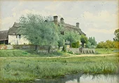 The Front Holywell 1914 By William Fraser Garden