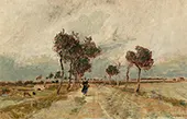 An Avenue in Cayeaux By Rudolf Ribarz