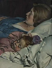 Mother and Child 1922 By Miguel Mackinlay