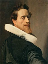 Self Portrait at the Age of Thirtysix 1627 By Nicolaes Eliasz Pickenoy