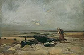 Dunes near Treport 1879 By Rudolf Ribarz