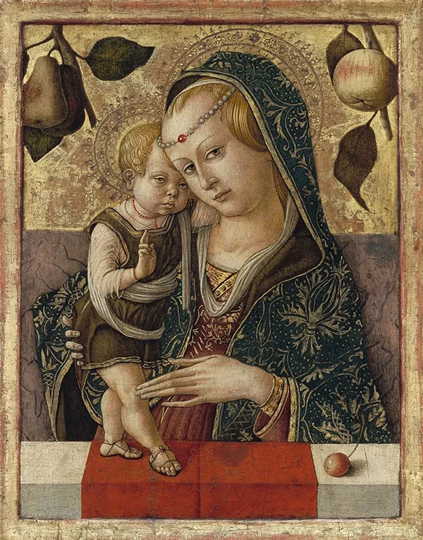 Madonna and Child 1490 By Carlo Crivelli