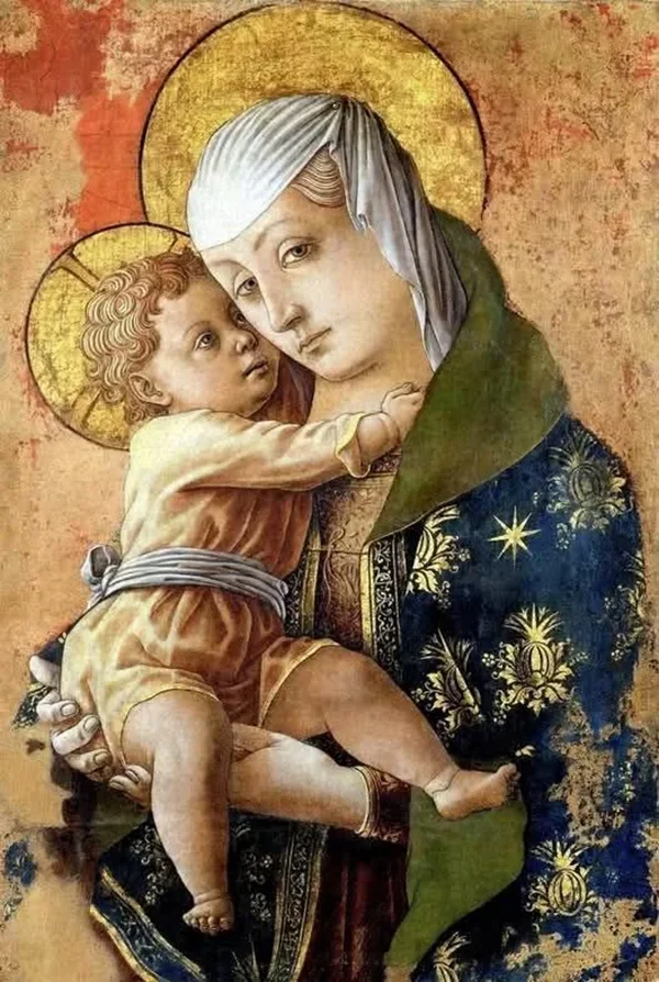 Madonna with Child 1470 By Carlo Crivelli