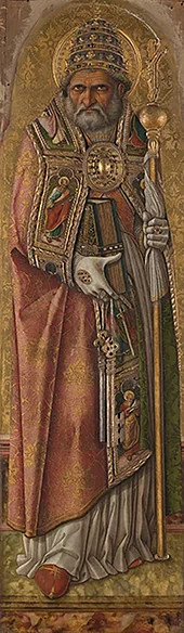 Saint Peter 1476 By Carlo Crivelli