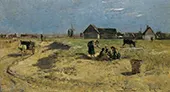 Landscape of Cayeux 1881 By Rudolf Ribarz