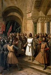 Godfrey of Bouillon Proclaimed King of Jerusalem 1838 By Federico de Madrazo y Kuntz