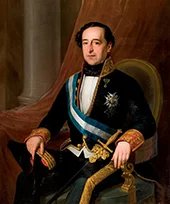 Portrait of a Gentleman from the Ducal House of Vistahermosa 1861 By Federico de Madrazo y Kuntz