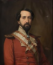 Portrait of a Gentleman in Military Uniform 1853 By Federico de Madrazo y Kuntz