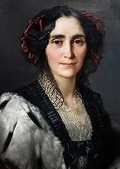 Portrait of a Woman By Federico de Madrazo y Kuntz