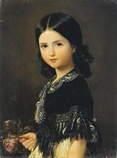 Portrait of Beatrice Barba y Troyse 1842 By Federico de Madrazo y Kuntz
