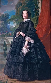Portrait of Carlota Quintana Badia 1869 By Federico de Madrazo y Kuntz