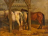 House in the Stable By Frans van Kuyck
