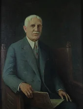 Portrait of Edward M Ayers The Founder of the Zanesville Art By Edmund Hodgson Smart
