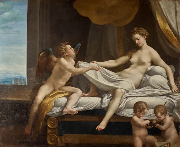 Danae By Antonio da Correggio