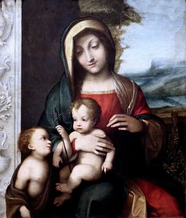 Madonna By Antonio da Correggio