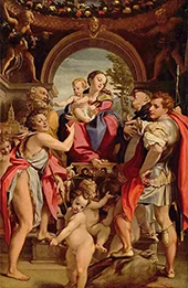 Madonna of Saint George By Antonio da Correggio