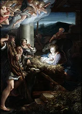 Nativity By Antonio da Correggio