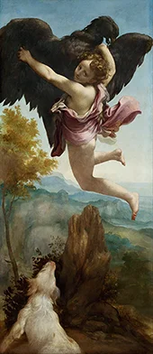 The Abduction of Ganymede By Antonio da Correggio